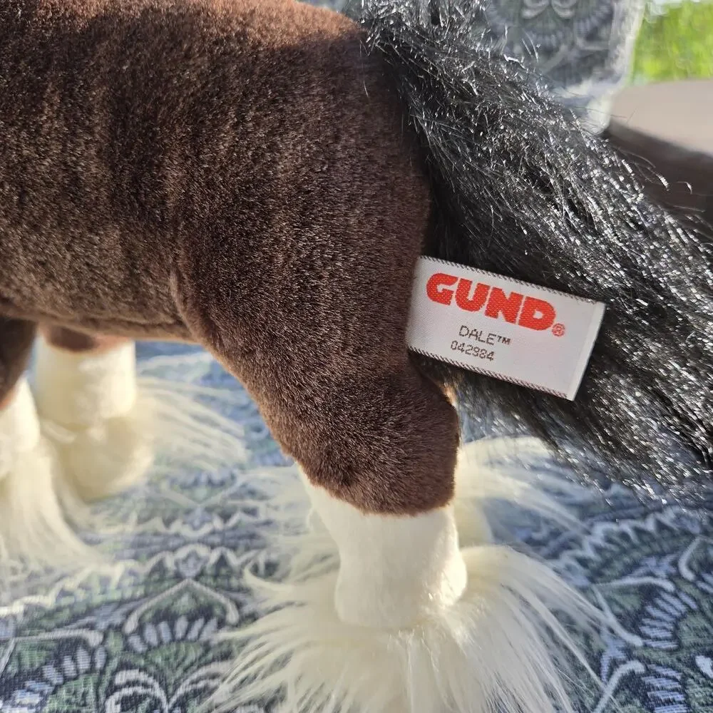 Gund Plush Clydesdale Horse Dale Budweiser 11